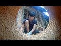 traditional handmade bamboo weaving secrets丨traditional craft丨bamboo woodworking art