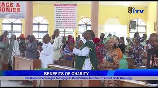 Parishioners encouraged to engage in humanitarian activities to attract God's blessings