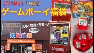 【福袋 開封】万代書店 川越店でゲームボーイ福袋買ってきました【コスモスもあるよ】