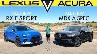 LUXURY FIGHT! -- 2023 Lexus RX 350 vs. 2023 Acura MDX: Comparison
