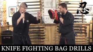 KNIFE FIGHTING DRILLS 🥷🏻 Tantojutsu: Ninja Weapons Training