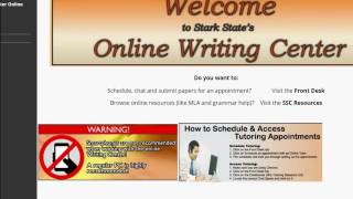 enroll Writing Center Online