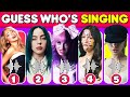 GUESS WHO'S SINGING 🎵 Female Celebrity Edition | Melanie Martinez, Olivia Rodrigo, Taylor Swift