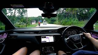 Audi Q8 e-tron | Rural Drive at Alor Gajah Melaka Passing Through Villages with Music | Malaysia