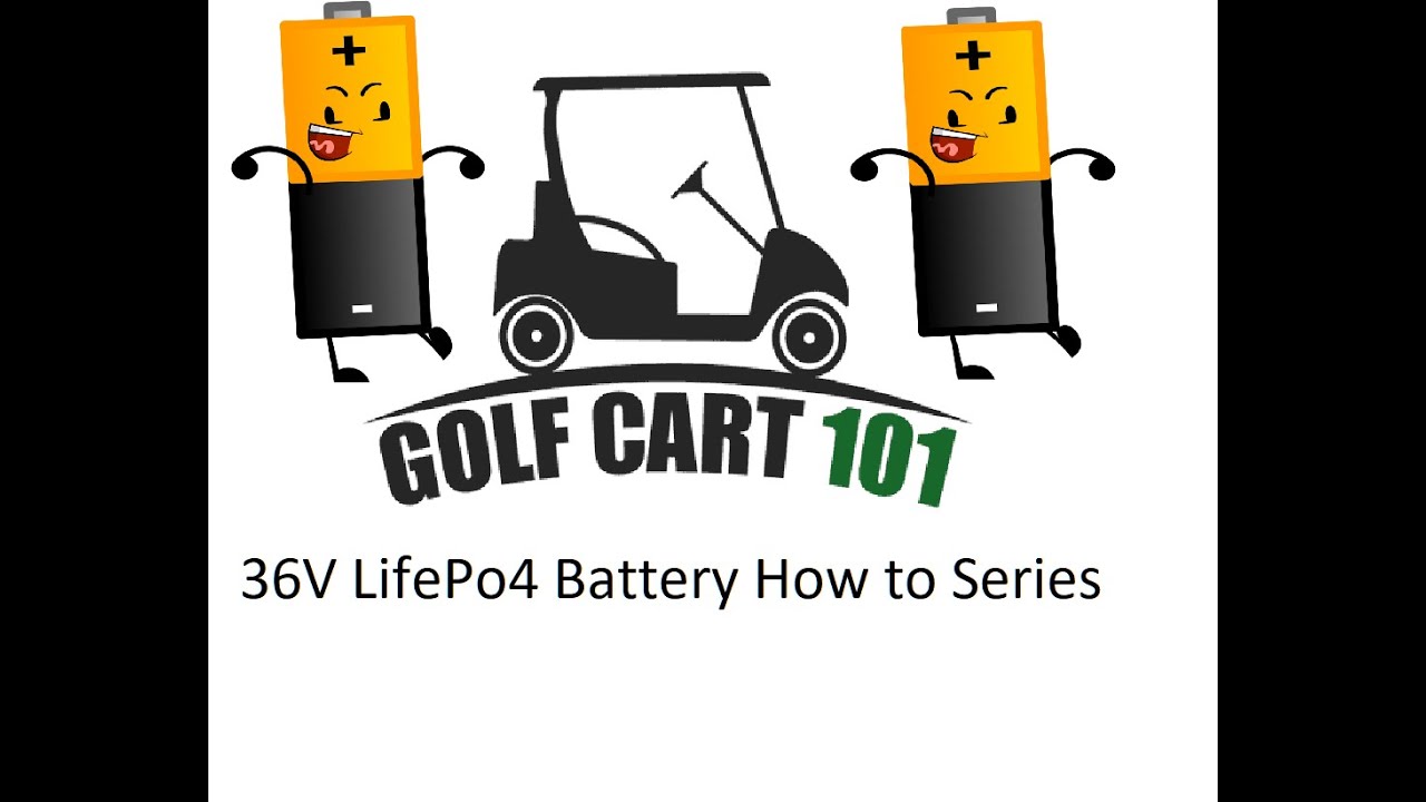 How To Make A Golf Cart Battery Using Lithium Cells - YouTube