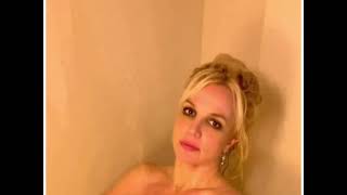 Britney spears takes a NUDE bath  #shorts #viral #viralvideo