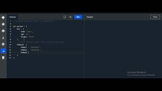how to create nested objects in JavaScript