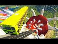 TOP 100 School Bus Crashes & Jumps Part 3 - BeamNG Drive | BeamNG-Destruction