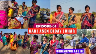 SAKRAT GARI ASEN BIDAY JOHAR 🙏 | GOBINDPUR ATU RE | @simaltudu  | new santali video 2025