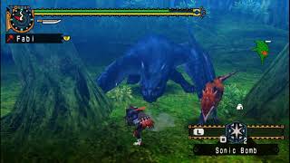 MHFU - G Rank Training Nargacuga (Hammer)