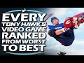 Every Tony Hawk Game Ranked From WORST To BEST