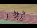 4 11スプリングトライアル中信2021　女子100m5組（松本国際・原）