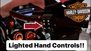 Lighted Hand Control Switches @harleydavidson