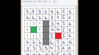 Flood Fill Path Finding Algorithm