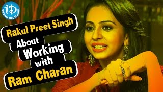 Rakul Preet Singh About Working With Ram Charan || Talking Movies With iDream