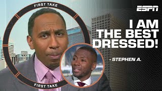 Stephen A.: I am the best dressed dude in sports 🤣 Ryan Clark begs to differ | First Take