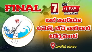 ALL INDIA WOMEN,s BEACH VOLLEYBALL TOURNAMENT  SURASENA YANAM , DECEMBER 27,28,29, TIME 3PM  TO 1AM