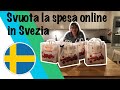 SVUOTA LA SPESA online in SVEZIA 🇸🇪 - la mia spesa da italiano all'estero