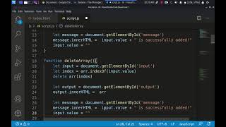 09 add delete and clear array in javascript