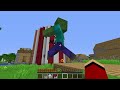 jj hide inside kfc basket to prank mikey in minecraft maizen