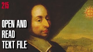 Programming in PASCAL How to read text file