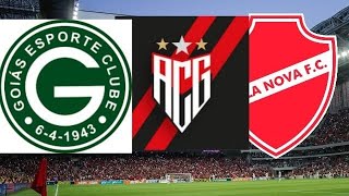 GOIÁS X ABECAT - JATAIENSE X VILA NOVA - APARECIDENSE X ATLETICO -GO