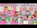 Good Daycare VS Evil Daycare 🍼😈🏫 Sad Story  Toca Life Story 🌎 Toca Boca l Toca Life World