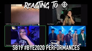 Reacting to ALL SB19 #BYE2020 Live Performances