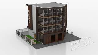 Office Building 5 3D Model