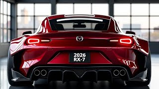 新型RX-7登場！2026年モデルのロータリーエンジンはどう進化した？