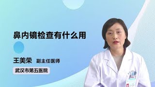 鼻内镜检查有什么用 王美荣 武汉市第五医院