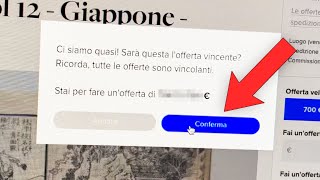 Ho partecipato ad un'ASTA online per comprare un'opera d'arte