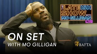 Behind the scenes with Mo Gilligan on his FIRST EVER LIVE episode of The Lateish Show | BAFTA On Set