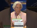 las tasas del bce serán restrictivas mientras sea necesario christine lagarde shorts