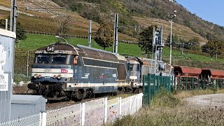 Quand un train de l'infra Full BB 67200 emprunte le racc de Montmélian en marche arrière 🤩 !