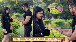 Ring Engagement Prank On Cute Girls || Sam Khan