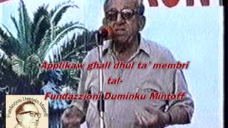 Duminku Mintoff fuq il grajja tan 1998 7