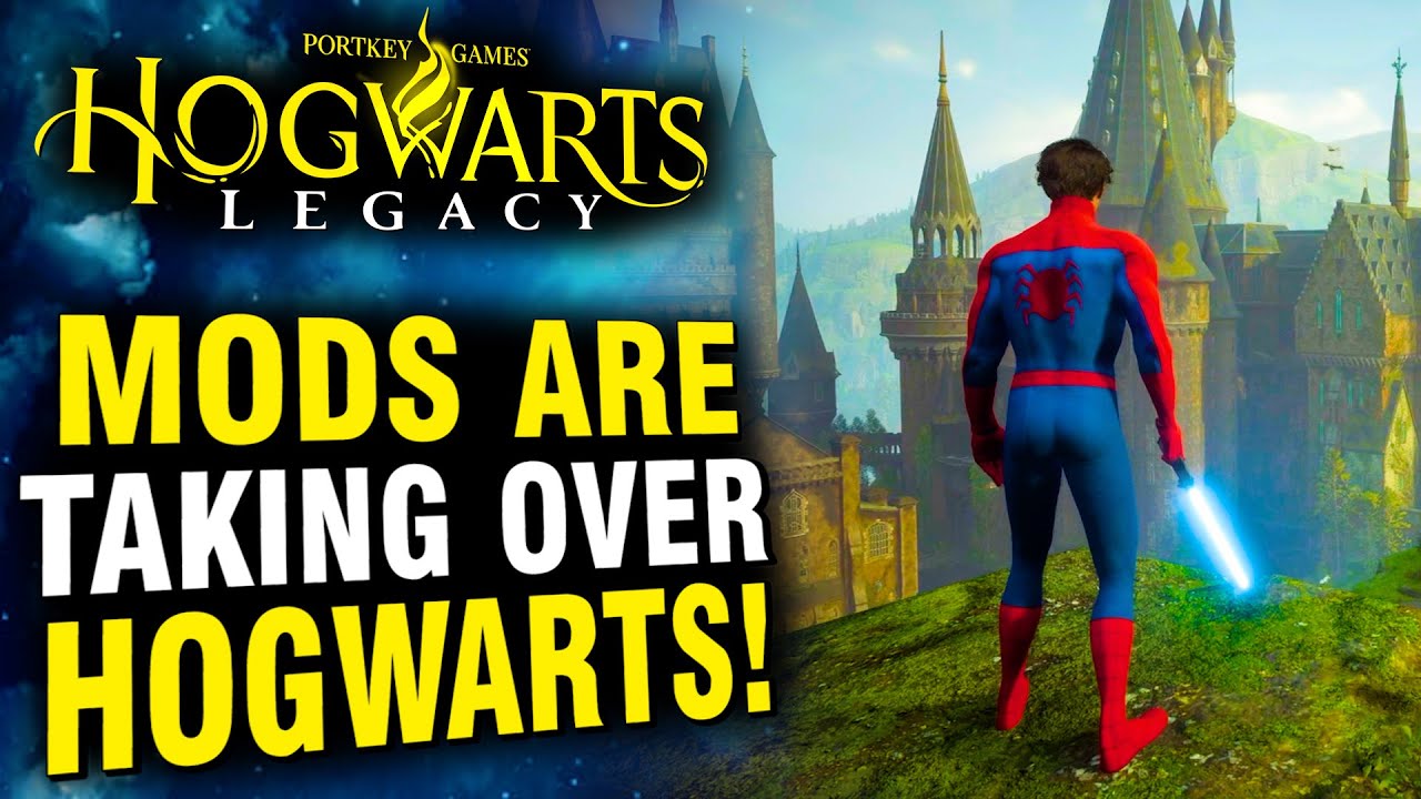 Hogwarts Legacy - Mods Are Getting Out Of Hand... - YouTube