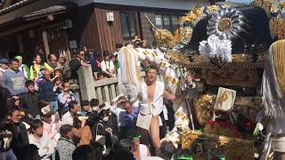 H30 荒川神社 本宮 中地 拝殿練り