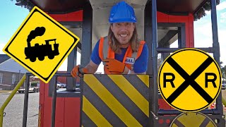 Handyman Hal works on the Train | Train Ride for kids | Fun Video for Kids