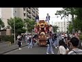 令和4年 野堂東組 制動テスト 平野郷杭全神社夏祭り だんじり祭