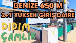 DİDİM SATILIK DENİZE YAKIN 2+1 DAİRE #didim #altınkum #çamlık #youtube #shorts #video