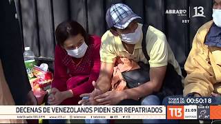 Embajada de Venezuela: Decenas de venezolanos piden regresar a su país