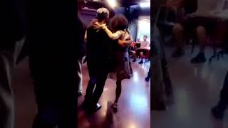 TANGO GARAJ BIRTHDAY DANCE CIGDEM YORGANCIOGLU AND MATI TURK ON STAGE