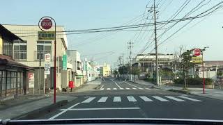 茨城県石岡市駅前自転車ロータリーから守横町旧NTT坂道シリーズ。茨城県石岡市きみチャン寝る。