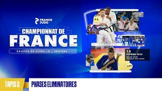 Tapis 2 Phases Eliminatoires : Championnat de France par équipes de clubs 1D 2025