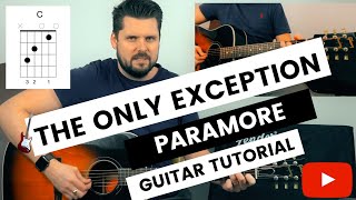 Paramore The Only Exception Guitar Tutorial and Lesson // How To Play The Only Exception on Guitar