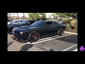 dodge hellcat and demon sound compilation loud flames pops u0026 bangs supercharger whine