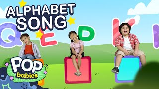 Alphabet Song - English | Pop Babies