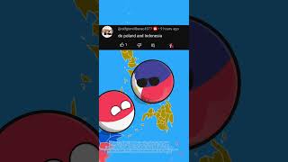 What if Indonesia and Poland switch their places? There's Philibeans too #satire #countryballs